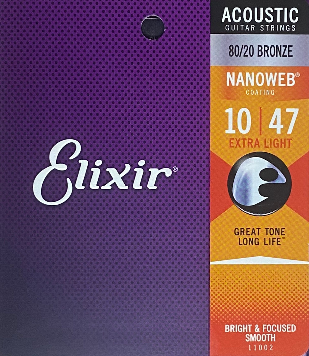 Elixir Acoustic Nanoweb .10