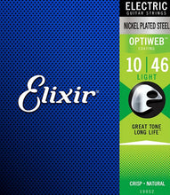 Cargar imagen en el visor de la galería, Cuerdas Guitarra Eléctrica- Elixir Optiweb .10
